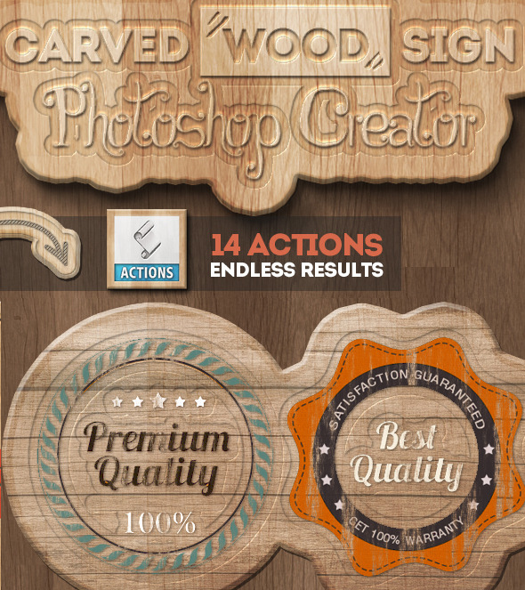 Carved Wood Photoshop Tutorial