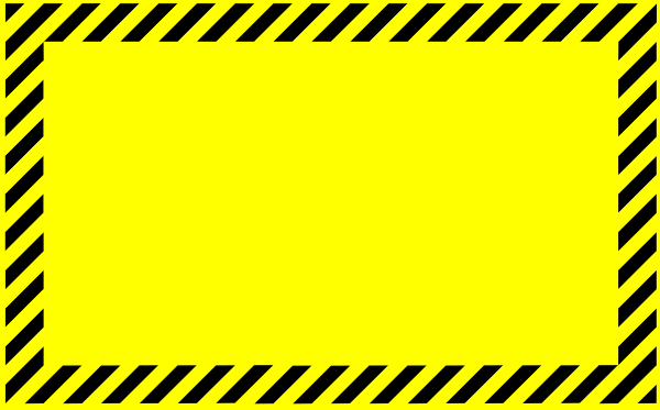 Caution Tape Border Clip Art