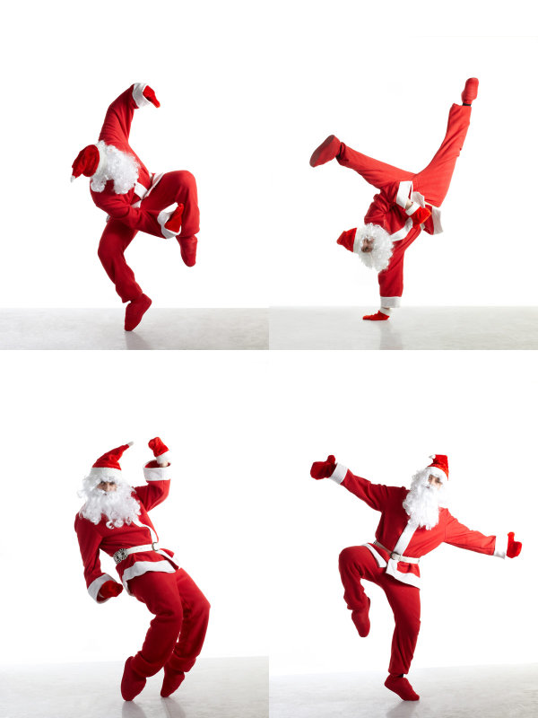 Christmas Dancing Santa