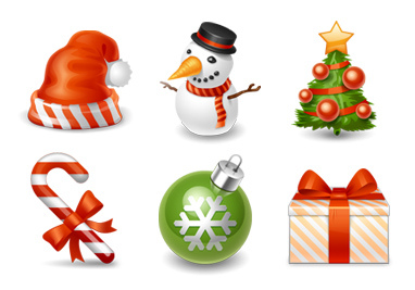 11 Christmas Icons For Email Images