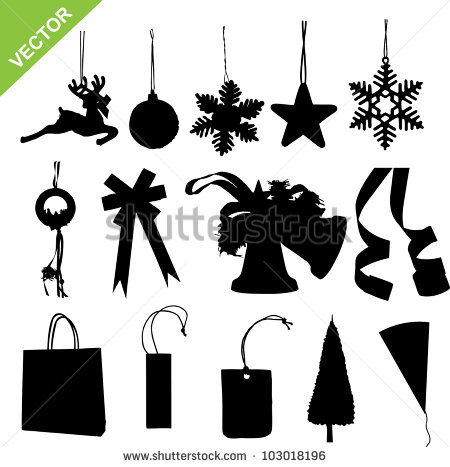 Christmas Silhouette Decorations