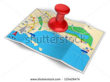 Concept GPS Navigation Maps