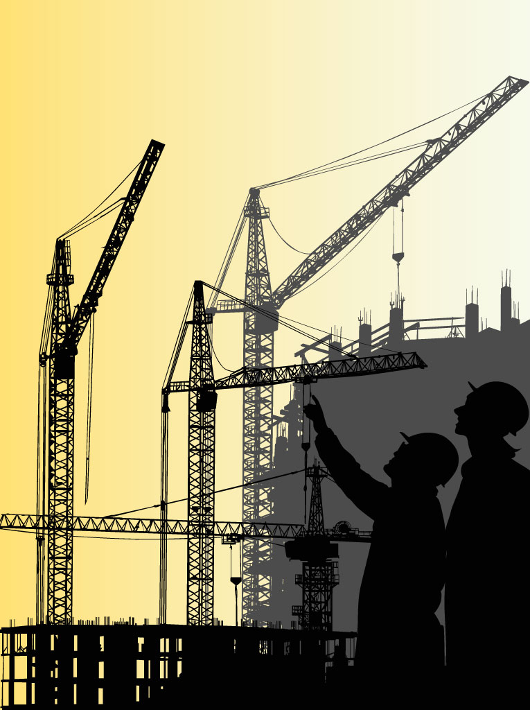 Construction Crane Graphic Construction Crane Graphic