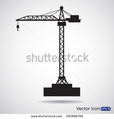 Construction Crane Icon Construction Crane Icon