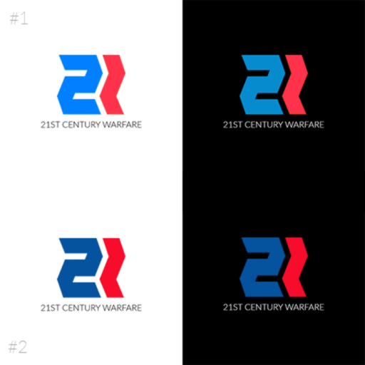 Contrast in Graphic Design Logos