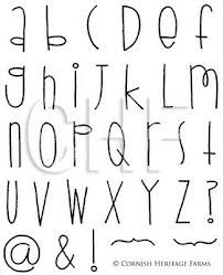 Cool Handwriting Fonts Alphabet