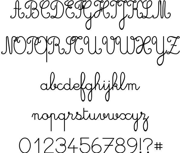 Cursive Fonts