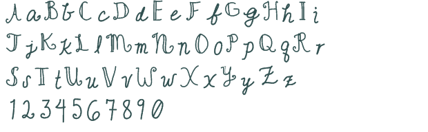 Cute Handwriting Writing Fonts