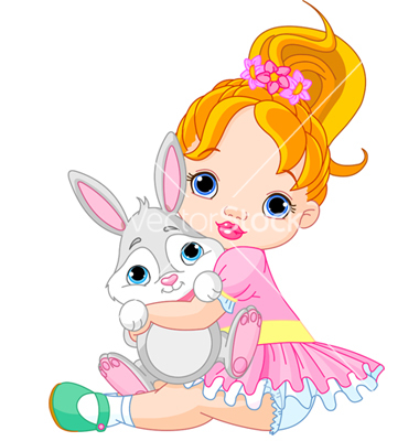 9 Vector Little Girls Back Images