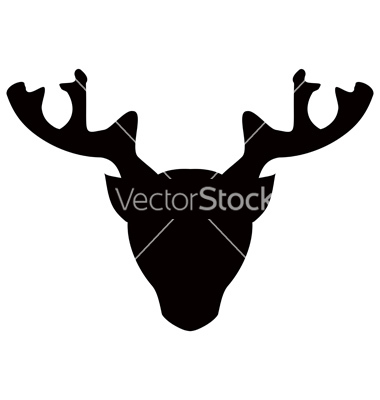 Deer Head Vector Art Deer Head Vector Art