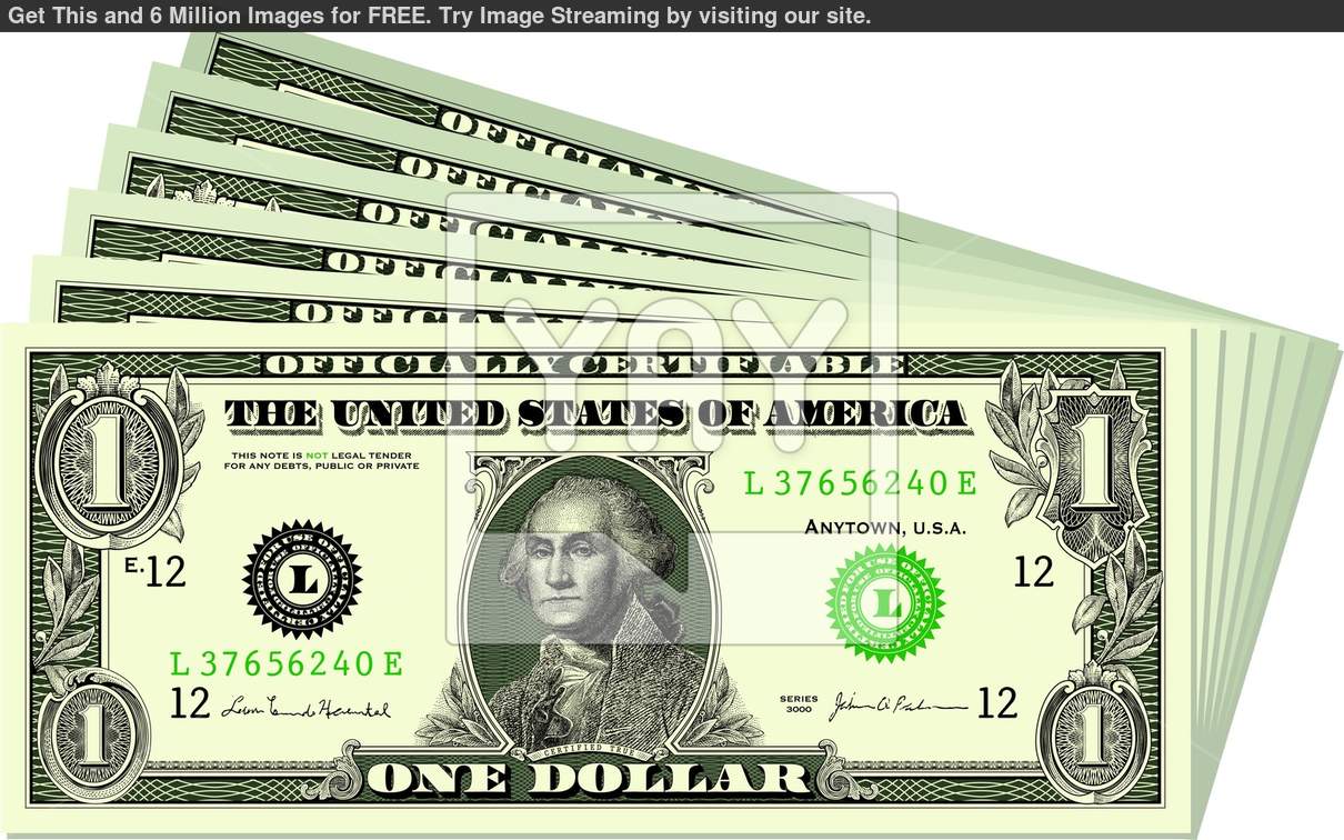 Dollar Bill Vector Art