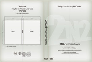 DVD Cover Template PSD DVD Cover Template PSD