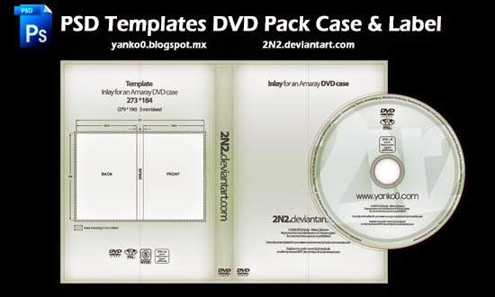 DVD Template Photoshop
