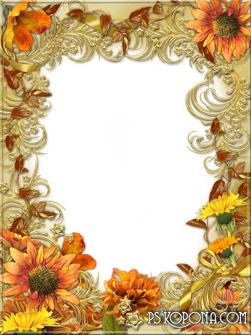 Fall Photoshop Frames Template