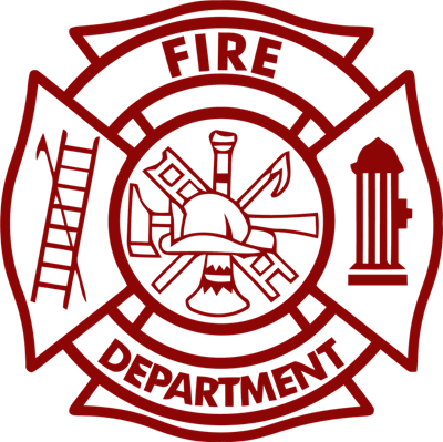 Fire Department Maltese Cross Logo