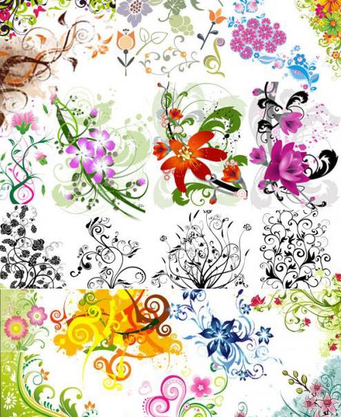 Flower Vector Floral Design