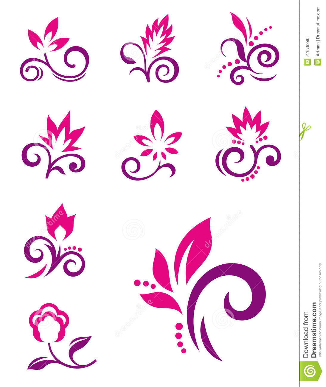 Flower Vector Floral Design Flower Vector Floral Design