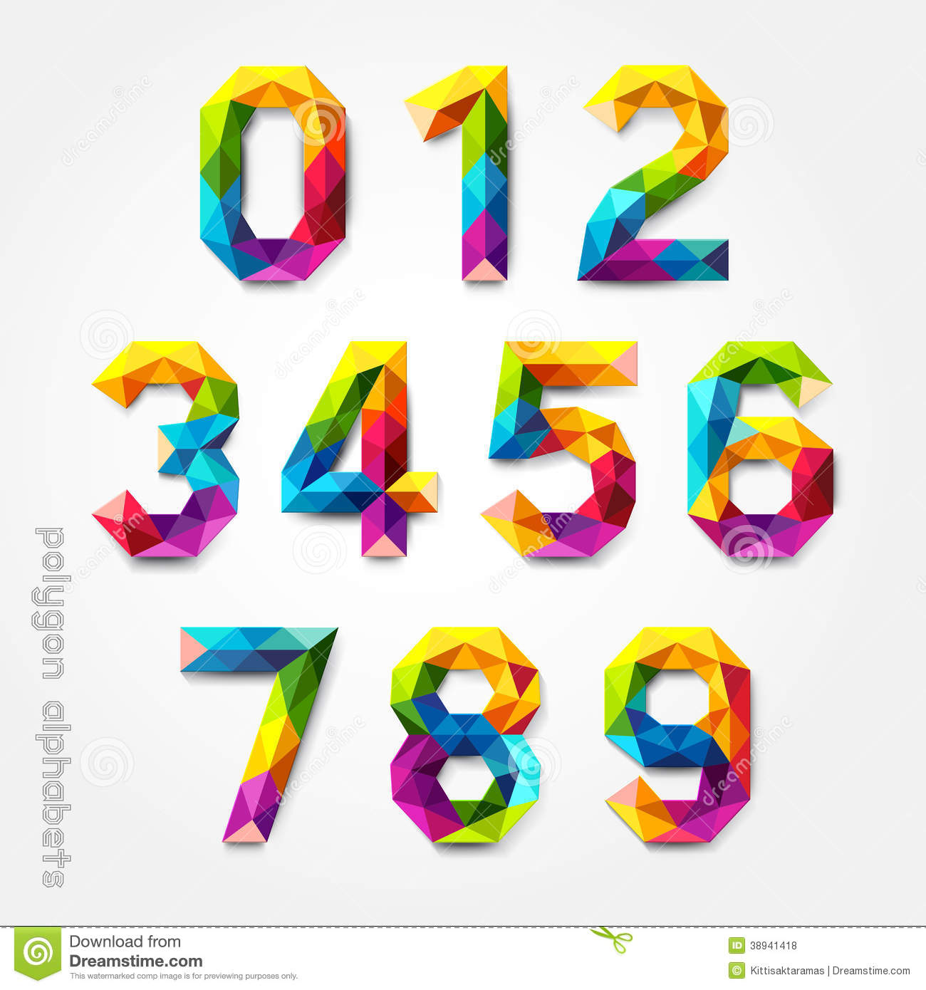 Font Number Style Alphabet Letters