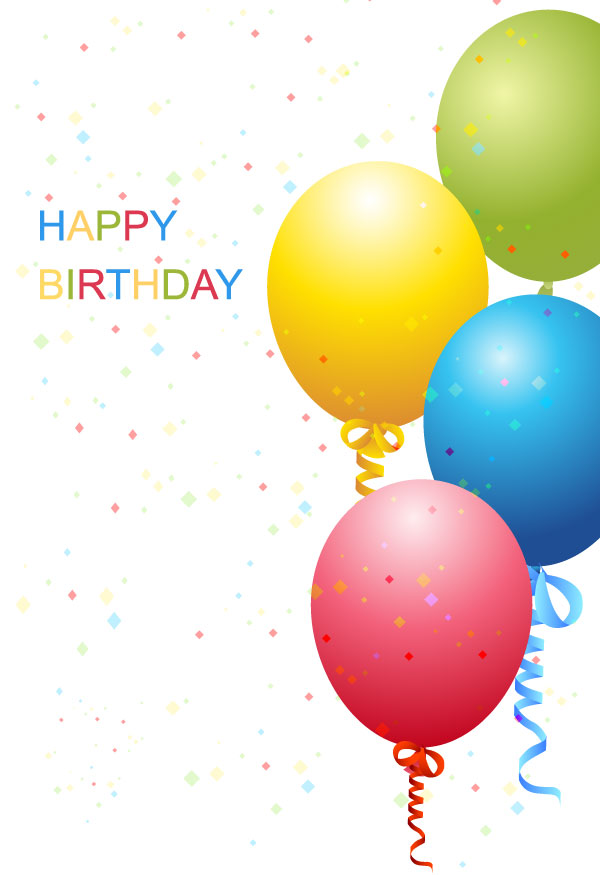 Free Birthday Vector Template