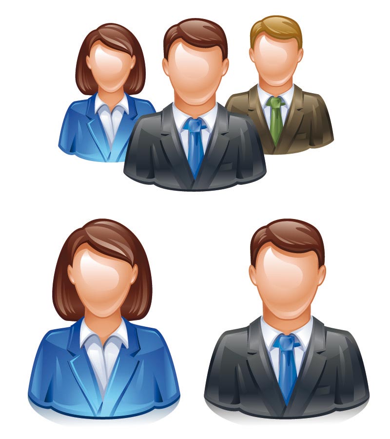 Free Business Avatars Icons