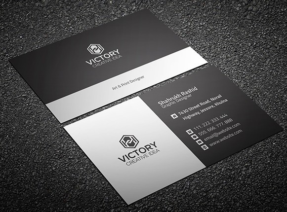 Free Business Card PSD Template