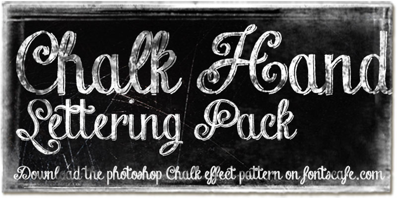 Free Chalk Hand Lettering Font