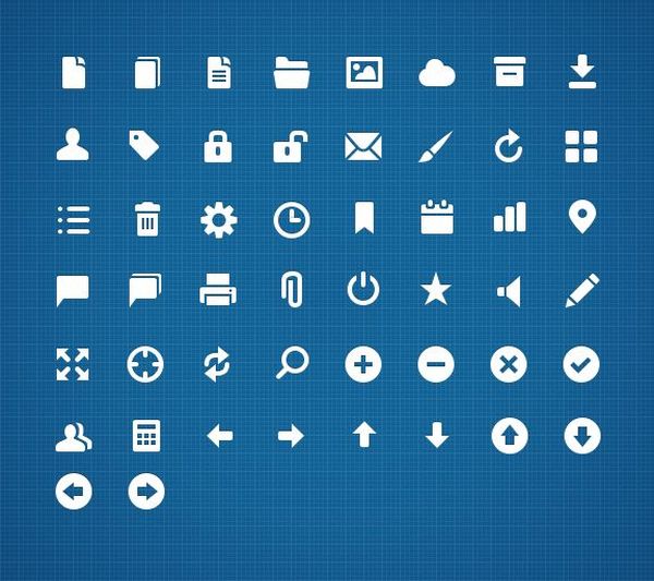 8 PSD Icon Sets Images