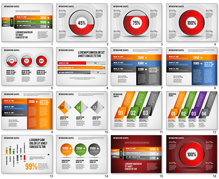 Free Infographic PowerPoint Template