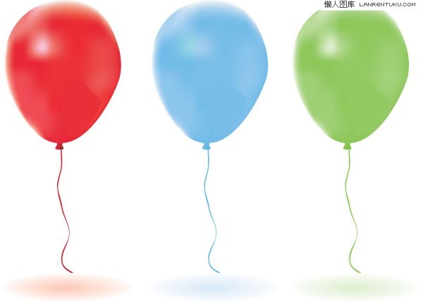 Free Photoshop Vector Balloons