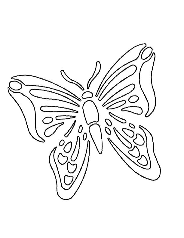 Free Printable Butterfly Stencil Patterns