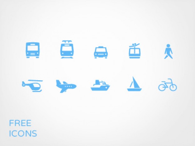 Free Transportation Icons