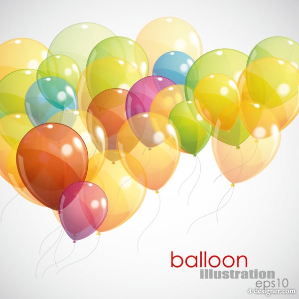 Free Vector Balloons