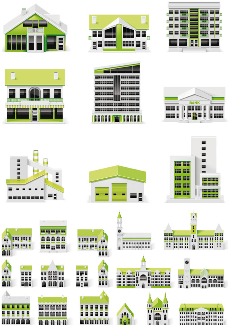 Free Vector Graphics Buildings