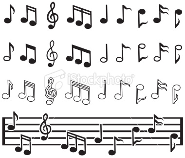 Free Vector Music Notes