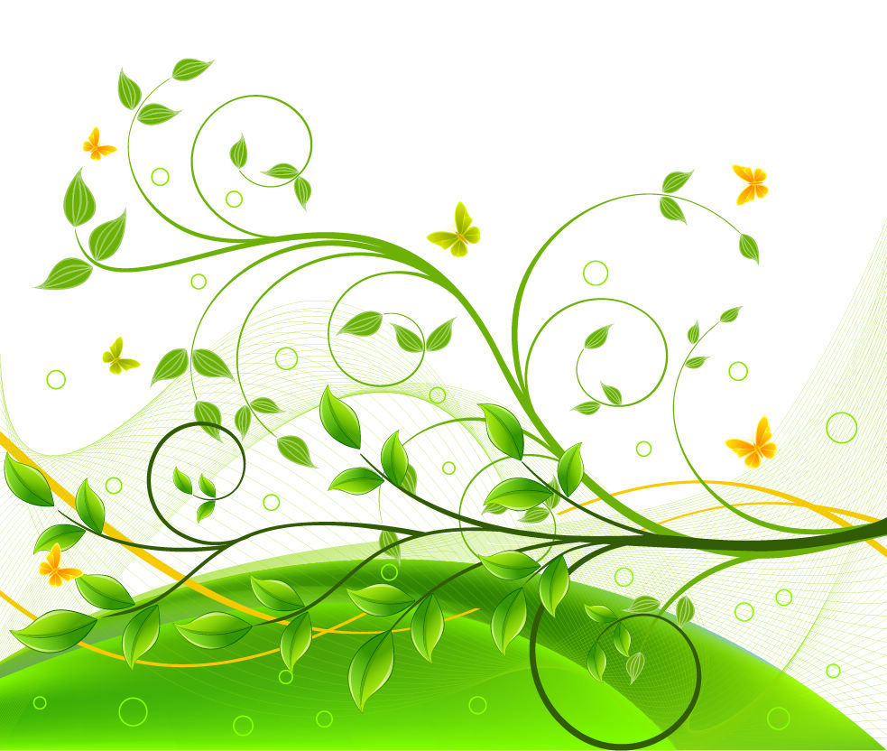 Free Vector Swirl Designs Green
