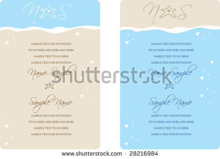 Free Vector Wedding Invitation