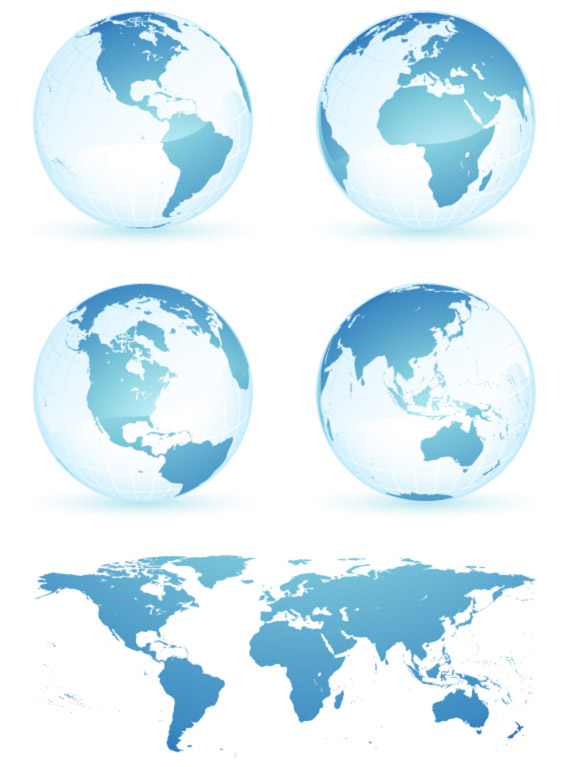 Free Vector World Map