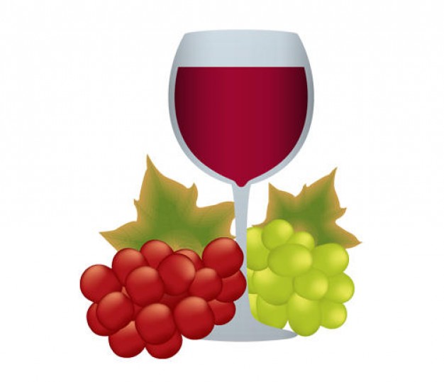 Free Vectors Wine Grapes