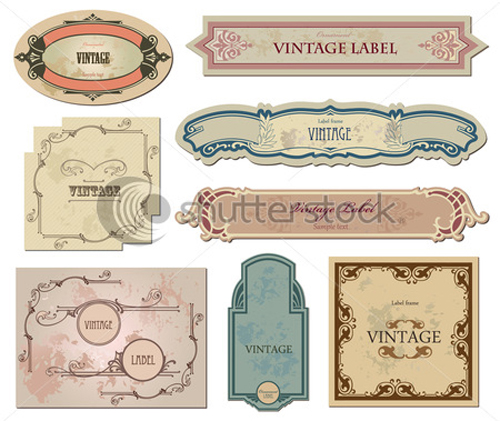Free Vintage Label Templates Free Vintage Label Templates