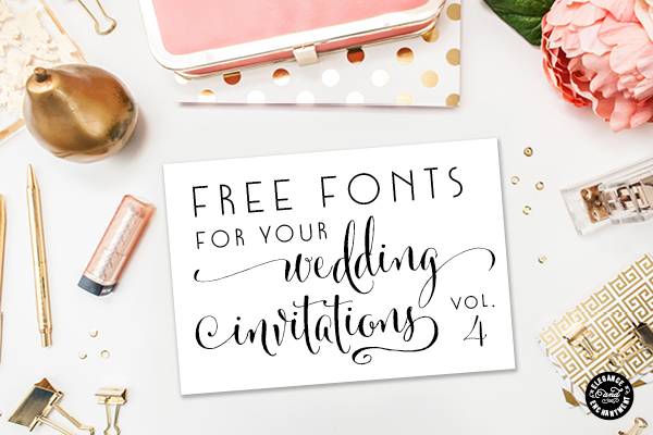 Free Wedding Invitation Fonts