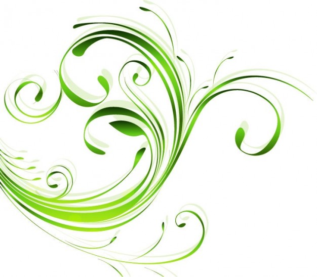 15 Vector Art Green Swirls Smart Images