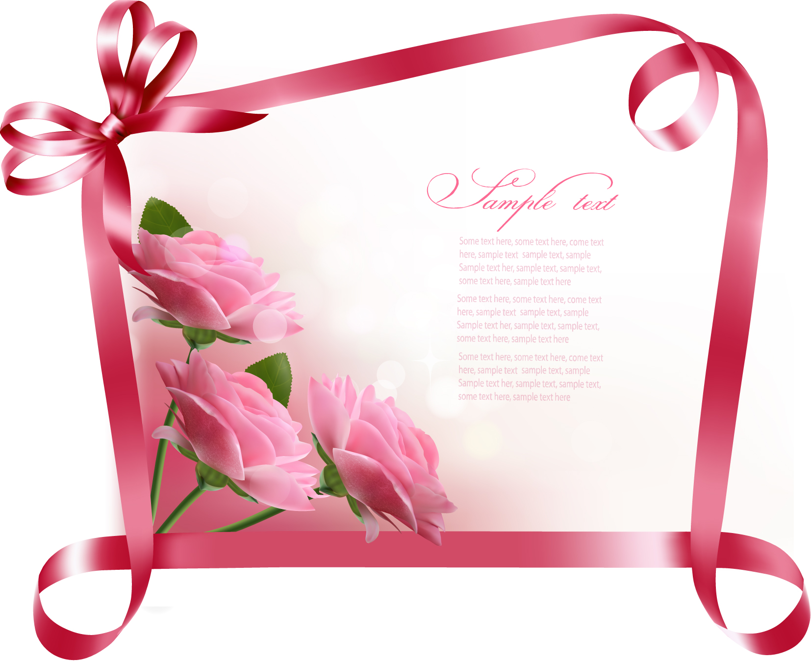 Greeting Cards with Flowers