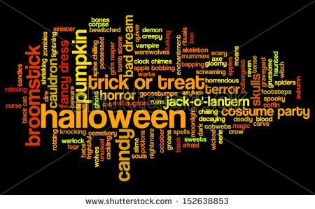 Halloween Related Words