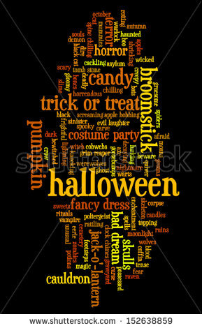 Halloween Word Cloud