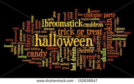 Halloween Word Cloud