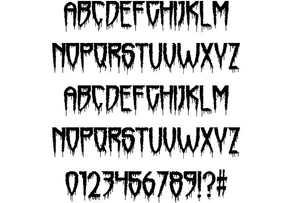 Horror Font Styles