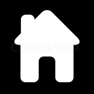 House Icon Black and White
