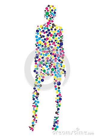 Human Body Outline Vector