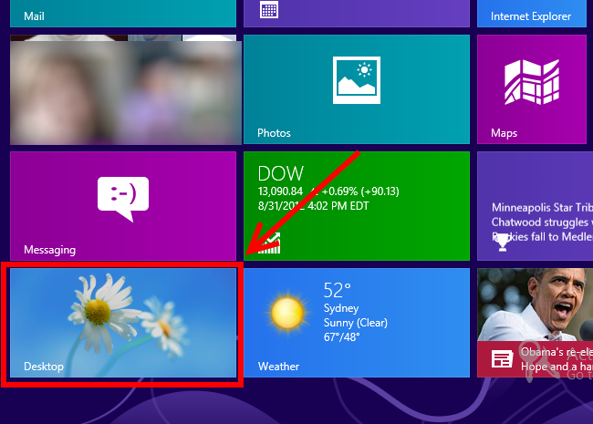 Icons On Desktop Windows 8
