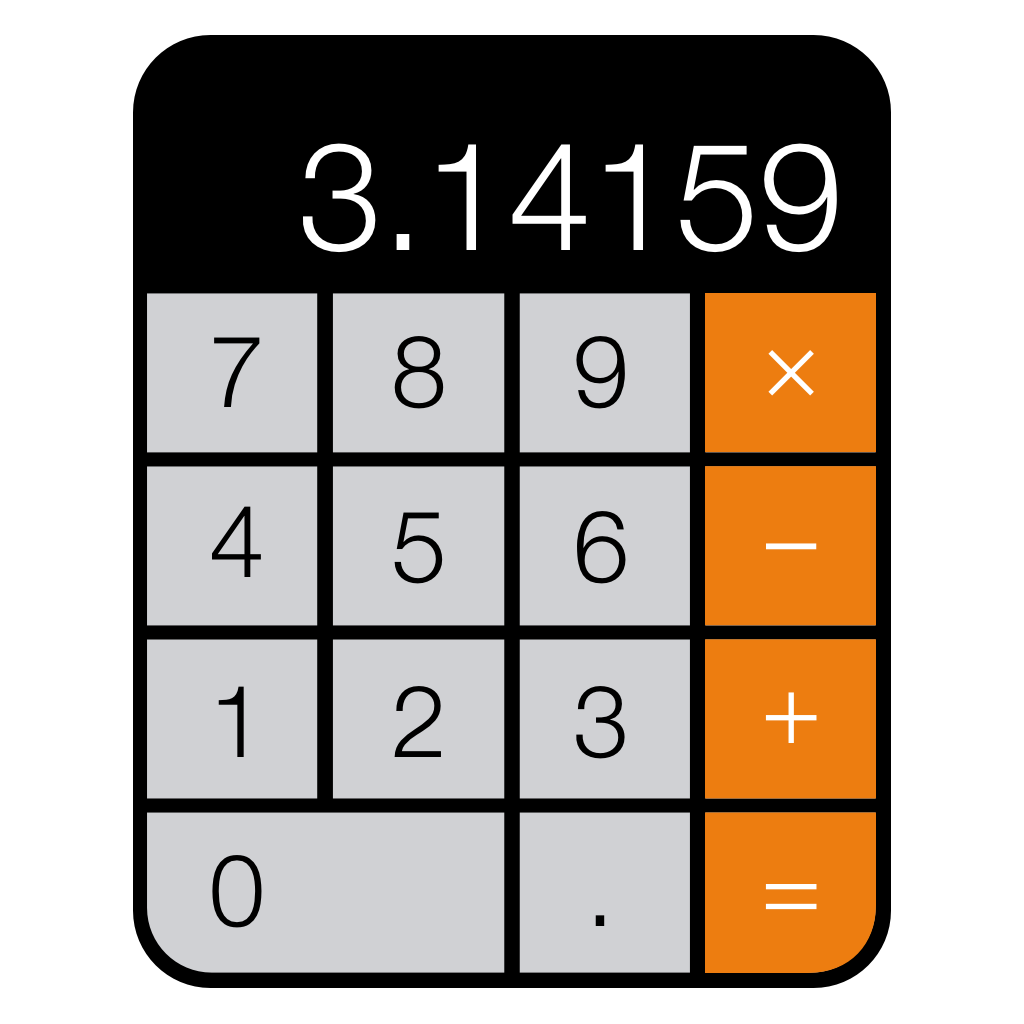 iOS 7 Calculator Icon